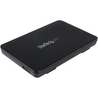 StarTech.com USB 3.1 (10 Gbps) Tool-free Enclosure for 2.5" SATA Drives - Get the faster speed of USB 3.1 Gen 2 (10 Gbps) in lightweight portable - -