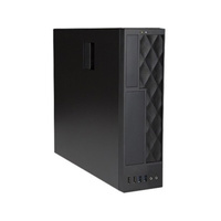 In Win CE052 Computer Case - Micro ATX, Mini ITX Motherboard Supported - Small - Black - 4 x Bay(s) - 1 x 90 mm x Fan(s) Installed - 1 x 300 W - - 1