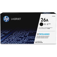 HP 26A Original Laser Toner Cartridge - Black - 1 Each - 3100 Pages