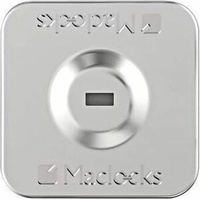 Universal VHB Adhesive Security Plate Silver - Silver