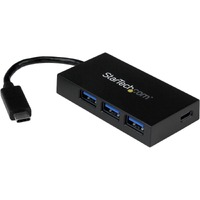 StarTech.com USB C Hub &acirc;&euro;" 4 Port USB-C to USB-A (3x) and USB-C (1x) &acirc;&euro;" Bus Powered USB Hub &acirc;&euro;" USB Type C Hub Port