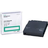 HPE Data Cartridge LTO-7 - Rewritable - 1 Pack - 6.25 TB (Native) / 15 TB (Compressed) - 846 m Tape Length - 315 MB/s Native Data Transfer Rate - 750