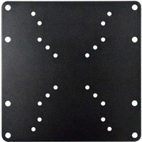 Atdec AC-AP-2020 Mounting Plate for Monitor - Black - 1 Display(s) Supported - 30 kg Load Capacity - 200 x 200, 200 x 100, 100 x 100, 200 x 150, 120