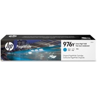 HP 976Y (L0R05A) Original Extra High Yield Page Wide Ink Cartridge - Cyan - 1 Each - 13000 Pages