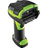 Zebra LI3678-SR Rugged Industrial, Warehouse Handheld Barcode Scanner Kit - Wireless Connectivity - Industrial Green - USB Cable Included - 1.07 m -