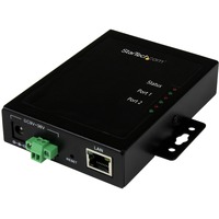 StarTech.com Device Server - TAA Compliant - 1 x Network (RJ-45) - 2 x Serial Port - Fast Ethernet - Wall Mountable