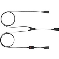 Jabra Quick Disconnect Phone Cable - Cable for Microphone, Headset, Phone - First End: 1 x Quick Disconnect Phone - Second End: 2 x Quick Disconnect