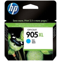 HP 905XL Original High Yield Inkjet Ink Cartridge - Cyan Pack - 825 Pages