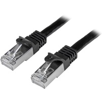 StarTech.com 2m Cat6 Patch Cable - Shielded (SFTP) Snagless Gigabit Network Patch Cable - Black - Deliver high-performance Gigab