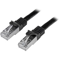 StarTech.com 3m Cat6 Patch Cable - Shielded (SFTP) Snagless Gigabit Network Patch Cable - Black - First End: 1 x RJ-45 Network -