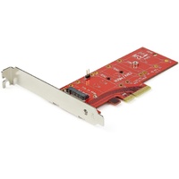 StarTech.com M.2 Adapter - x4 PCIe 3.0 NVMe - Low Profile and Full Profile - SSD PCIE M.2 Adapter - M2 SSD - PCI Express SSD - C