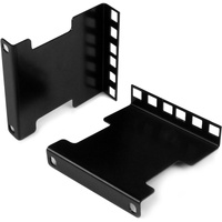 StarTech.com 2U Server Rack Depth Extender Adapter Kit - Recess or Extend 4" - TAA Complaint - 58.97 kg Load Capacity - Steel -