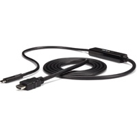 StarTech.com USB C to HDMI Cable - 6 ft / 2m - USB-C to HDMI 4K 60Hz - USB Type C to HDMI - Computer Monitor Cable - First End:
