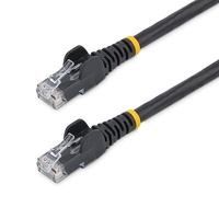 StarTech.com 10ft CAT6 Ethernet Cable - Black Molded Gigabit - 100W PoE UTP 650MHz - Category 6 Patch Cord UL Certified Wiring/T