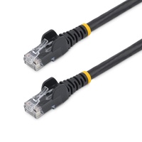 StarTech.com 15ft CAT6 Ethernet Cable - Black Molded Gigabit - 100W PoE UTP 650MHz - Category 6 Patch Cord UL Certified Wiring/T
