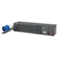 APC by Schneider Electric PDU - Metered - IEC 60309 32A 2P+E - 12 x IEC 60309 C13, 4 x IEC 60320 C19 - 230 V AC Output - 2U - Rack-mountable