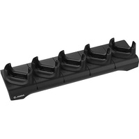 Zebra ShareCradle Docking Cradle for Battery, Mobile Computer - 5 Slot - Charging Capability - Synchronizing Capability - Black