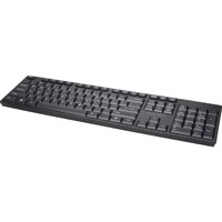 Kensington Pro Fit Keyboard - Wireless Connectivity - USB Interface - Membrane Keyswitch - RF - Desktop Computer, Notebook, Workstation - Windows