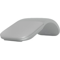 Microsoft Arc Touch Mouse - Bluetooth - BlueTrack - 2 Button(s) - Light Grey - Wireless