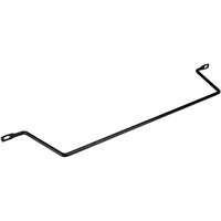 StarTech.com Horizontal Cable Lacing Bars with 4 in. Offset for Racks - Horizontal Cable Manager - 10 Pack - Cable Management Bar - 485.1 mm Length -