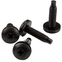 StarTech.com Server Rack Screws - 10-32 Screws - Rack Mount Screws - Network Rack Screws - 50 Pack - Rack Screw - 10 - 19.05 mm - 50 / Pack