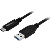 StarTech.com USB to USB C Cable - 1m / 3 ft - USB 3.0 (5Gbps) - USB A to USB C - USB Type C - USB Cable Male to Male - USB C to