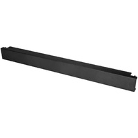 StarTech.com Blanking Panel - Plastic - Black - 1U Rack Height - 10 Pack - 30.5 mm Height - 43.2 mm Width - 482.6 mm Depth