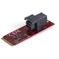 StarTech.com M.2 to U.2 Adapter - TAA Compliant - Add U.2 PCIe NVMe SSD performance to your desktop computer or server by connecting a U.2 SSD to an