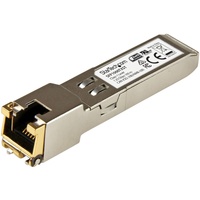 StarTech.com SFP (mini-GBIC) - 1 x RJ-45 Duplex 1000Base-TX Network LAN - For Data Networking - Twisted Pair1.25 Gigabit Etherne