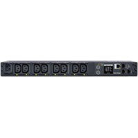 CyberPower PDU41004 PDU - Switched - IEC 60320 C14 - 8 x IEC 60320 C13 - 15 A - 120 V AC, 230 V AC Input - 1U Network (RJ-45) - 3.05 m Cord Length -