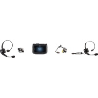 Zebra Wireless On-ear Mono Headset - Black - Monaural - Supra-aural - Bluetooth - 50 Hz to 8 kHz - Noise Canceling