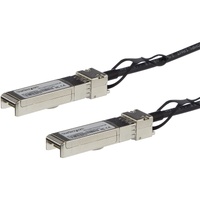 StarTech.com MSA Uncoded Compatible 1m 10G SFP+ to SFP+ Direct Attach Cable - 10 GbE SFP+ Copper DAC 10 Gbps Low Power Passive Twinax - SFP+ Twinax -