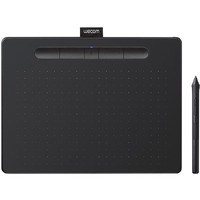 Wacom Intuos CTL-6100WL Graphics Tablet - 2540 lpi - Wired/Wireless - Black - Bluetooth - 216 mm x 135 mm Active Area - 4096 Pressure Level - Pen -