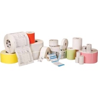Zebra Z-Perform Multipurpose Label - 101.60 mm Width x 50.80 mm Length - Permanent Adhesive - Rectangle - Thermal Transfer - White - Paper - 3000 / -