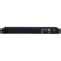 CyberPower PDU81005 PDU - Switched with Metered-by-Outlet - 20 A - 100 V AC Output - 1U Network (RJ-45) - 3.05 m Cord Length - Horizontal -