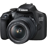 Canon EOS 1500D 24.1 Megapixel Digital SLR Camera with Lens - 18 mm - 55 mm - CMOS Sensor - Autofocus - 7.6 cm (3")LCD - Optical Viewfinder - 3.1x -