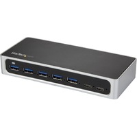 StarTech.com 7 Port USB C Hub with Fast Charge - 5x USB-A & 2x USB-C (USB 3.0 SuperSpeed 5Gbps) - USB 3.2 Gen 1 Adapter Hub - Self Powered - UASP - 7
