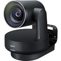 Logitech Video Conferencing Camera - 13 Megapixel - 60 fps - Matte Black, Slate Grey - USB 3.0 - 3840 x 2160 Video - Auto-focus