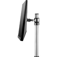 Atdec Desk Mount for LCD Display - Silver - Height Adjustable - 1 Display(s) Supported - 7.98 kg Load Capacity - 100 x 100 - Aluminium