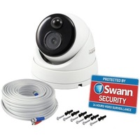 Swann PRO-1080MSD 2 Megapixel HD Surveillance Camera - Colour - 1 Pack - Dome - 30.48 m - 1920 x 1080 - Thermal - Google Assista