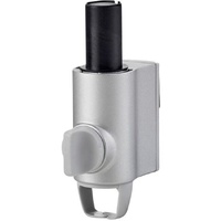 Atdec AWM-LC-S Clamp Mount for Mounting Arm, Post, Wall Channel - Silver - Aluminium