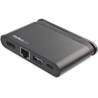 StarTech.com USB Type C Docking Station for Notebook/Monitor - 100 W - 3 x USB Ports - 3 x USB 3.0 - USB Type-C - Network (RJ-45) - HDMI - Wired - 7,