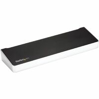 StarTech.com 4K USB-C Dock, Triple UHD 4K Monitor Docking Station, Mac & Windows, HDMI & DisplayPort, 100W PD, 5x USB 5Gbps Hub,
