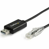 StarTech.com 6 ft / 1.8 m Cisco USB Console Cable - USB to RJ45 Rollover Cable - Transfer rates up to 460Kbps - M/M - Windows