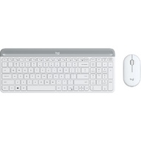 Logitech MK470 Keyboard & Mouse - USB Wireless RF - Keyboard/Keypad Color: Off White - USB Wireless RF - Optical - 1000 dpi - 3 Button - Scroll Wheel