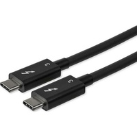 StarTech.com 2.6ft (80cm) Thunderbolt 3 Cable, 40Gbps, 100W PD, 4K/5K Video, Thunderbolt-Certified, Compatible w/ TB4/USB 3.2/Di