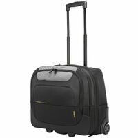 Targus CityGear TCG717GL Carrying Case (Roller) for 39.6 cm (15.6") to 43.9 cm (17.3") Notebook - Black, Grey - Shock Absorbing, Impact Resistant - -