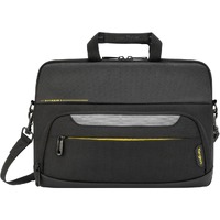 Targus City Gear TSS866GL Carrying Case for 35.6 cm (14") Notebook - Black - Poly, Polyurethane Body - Handle, Shoulder Strap, T