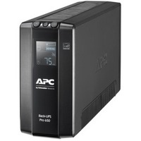 APC by Schneider Electric Back-UPS Pro BR650MI Line-interactive UPS - 650 VA/390 W - Tower - AVR - 12 Hour Recharge - 230 V AC Input - 230 V AC - 6 x