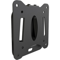 Atdec Wall Mount for Flat Panel Display - Black - 1 Display(s) Supported - 30 kg Load Capacity - 75 x 75, 100 x 100, 120 x 120 - Steel